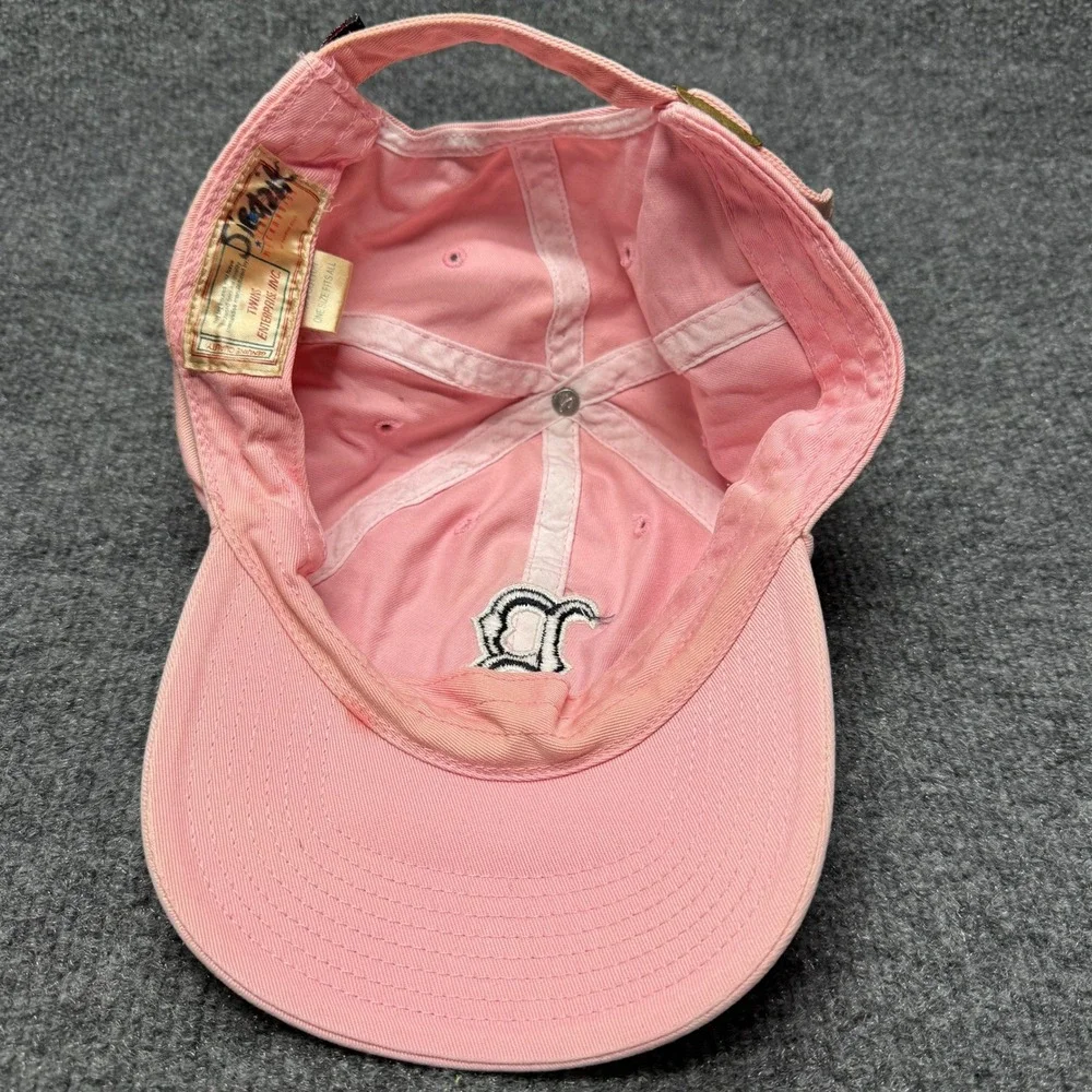 Boston Red Sox Twins Enterprise Hat‎ Womens OSFA Pink Baseball Cap MLB Fan